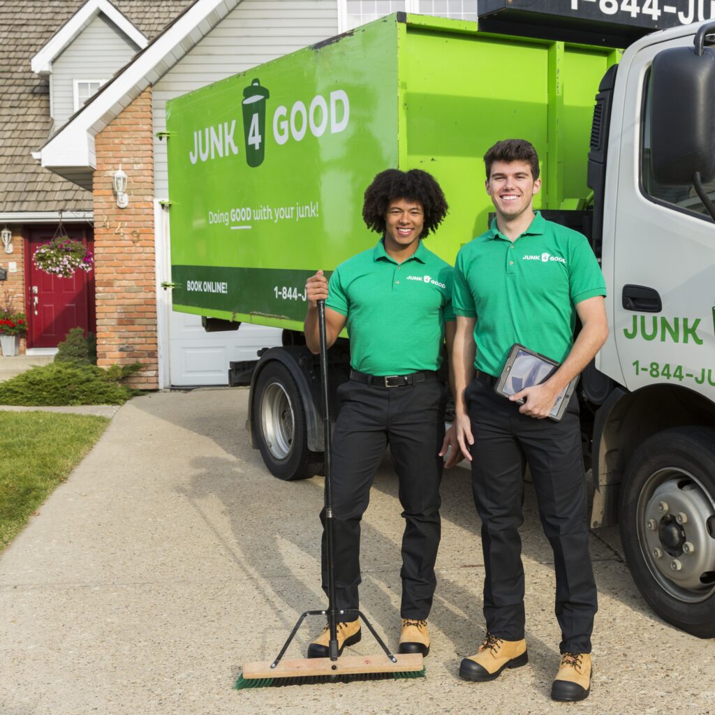 Junk 4 Good removing items from a realtors listing in Edmonton